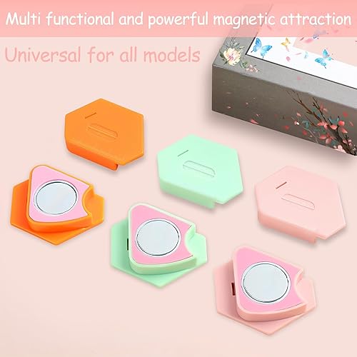 Miniatura 3 de Guía de costura magnética para máquina de coser, herramienta multiusos mejorada de calibre magnético fuerte poligonal, guía multifuncional de hemmer