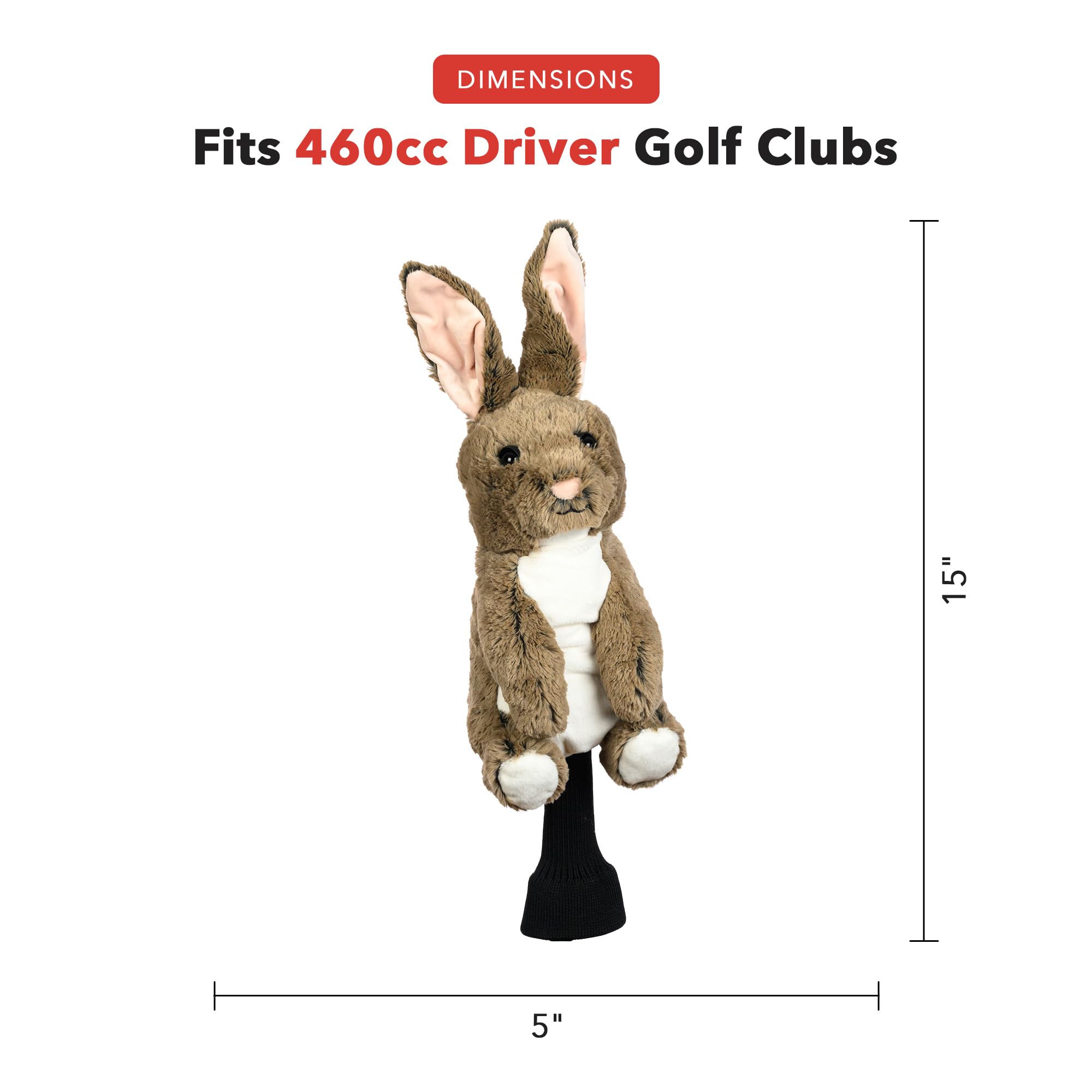 Daphne's Headcovers - Kaninchen