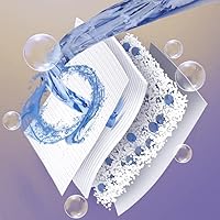 Vista 5 de Zdolmy Cambiadores desechables grandes para bebé (paquete de 50) Cambiador portátil para viajes sin desorden, ultra absorbentes, impermeables