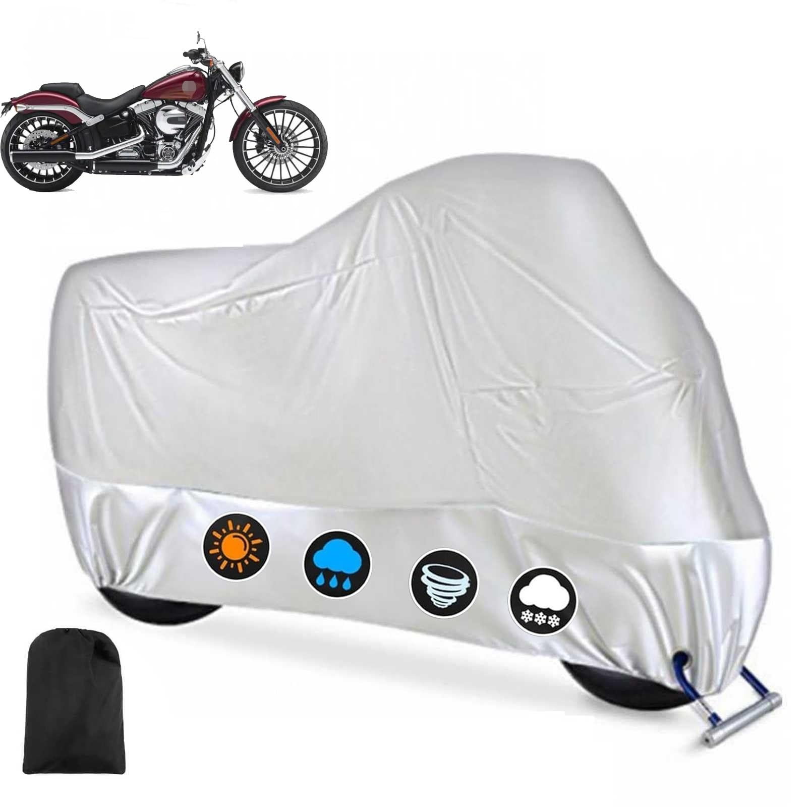Amazon | 【最新型】バイクカバー に適用 ハーレーダビッドソン FXSB 