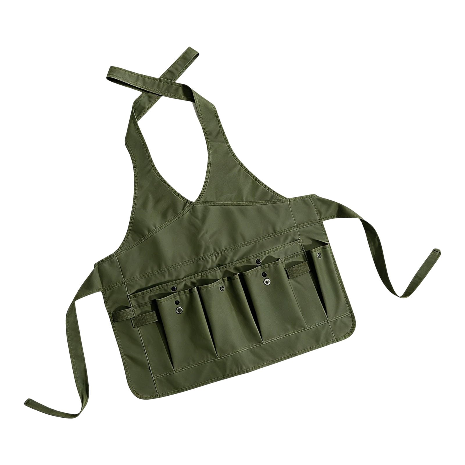 Zepfjhe A Tool Storage Bag Oxfords Pron With Multi Pockets For Gardening Nd Uto Repair Workwear Tool Storage Organizers Gardening Prons