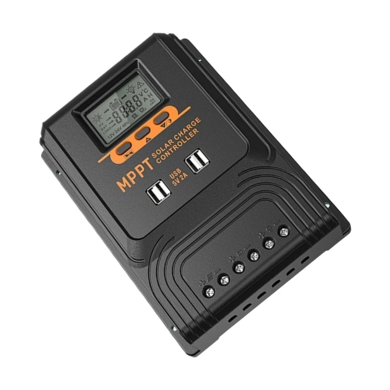 Controlador De Carga Solar 50A Auto 12V 24V 36V 48V