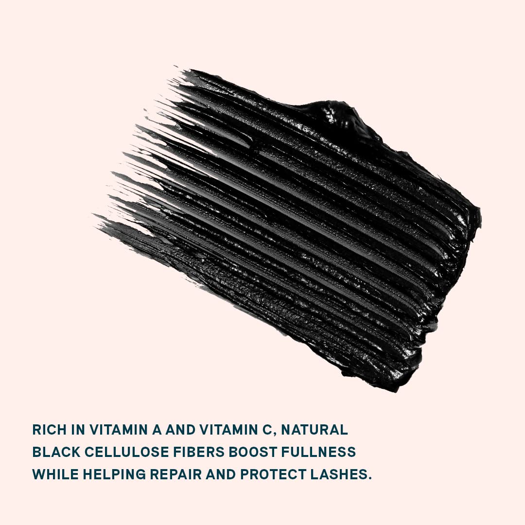 Exa Beauty - Natural Ten18 Lash Amplifying Mascara | Cruelty-Free, Inclusive Clean Beauty (Black, 0.3 fl oz | 8.9 ml)