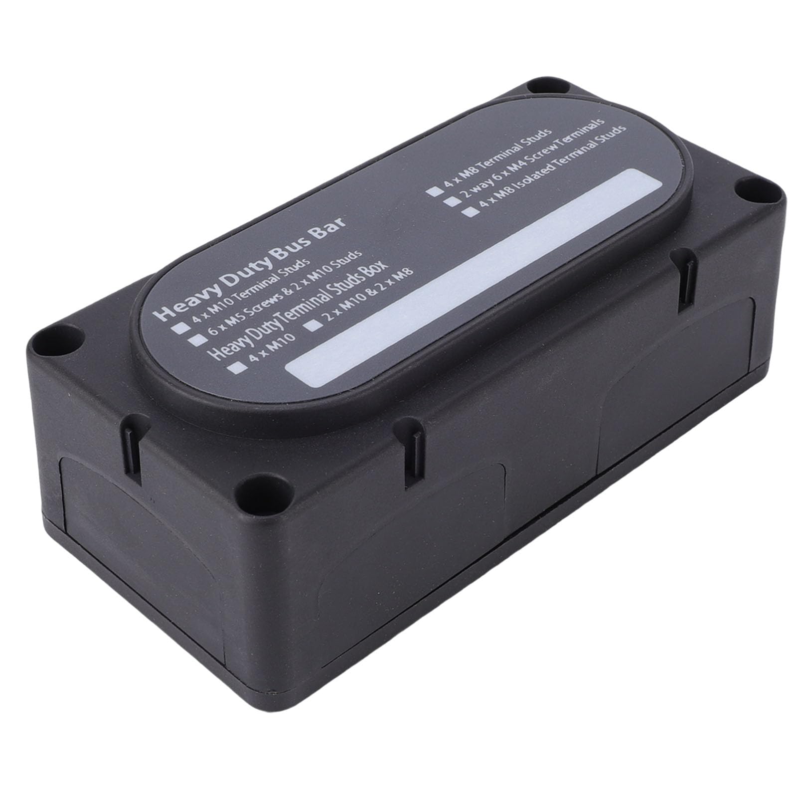 Robuster ANL-Sicherungshalter, 300 A, Robustes Moduldesign mit M10-Bolzen für Autos, Schiffe