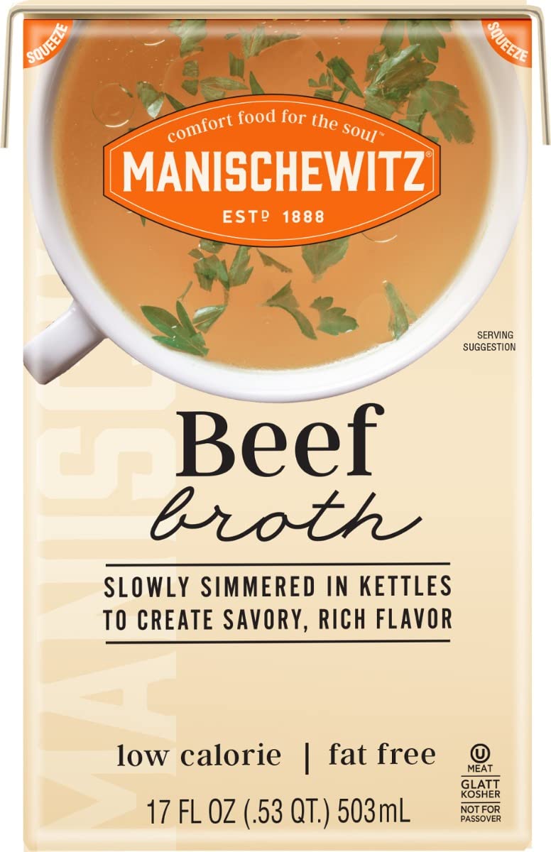 Manischewitz, Beef Broth, 17 Ounce