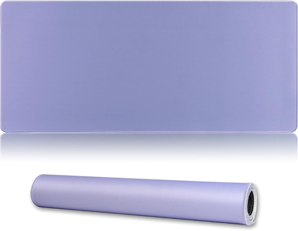 XXL Gaming Mouse Pad 35.4x15.7 Professional Large Mouse Pad & Computer Game Mouse Mat-90x40 Purpleus