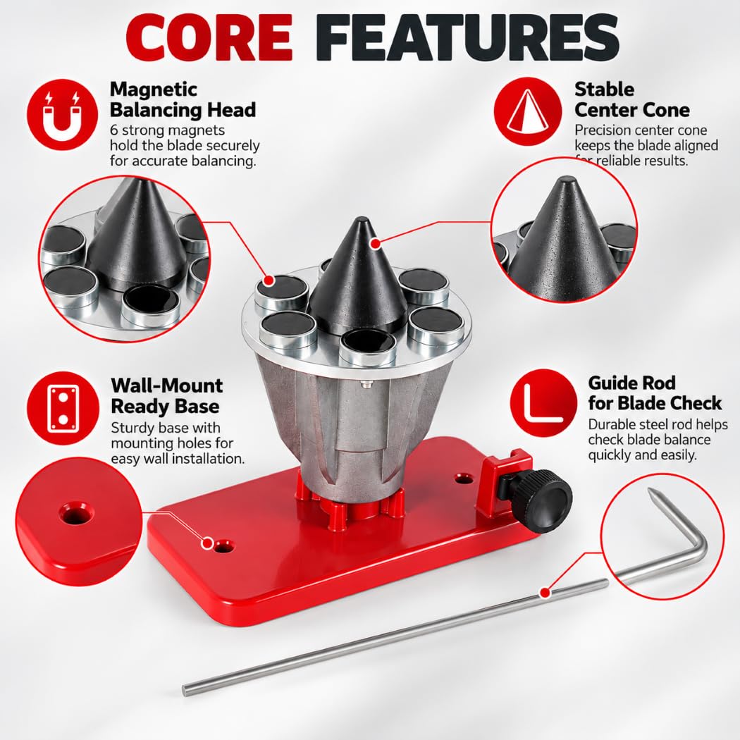 Equilibrador Cuchilla cortacésped para STIGA Multiclip 547 Ae Kit