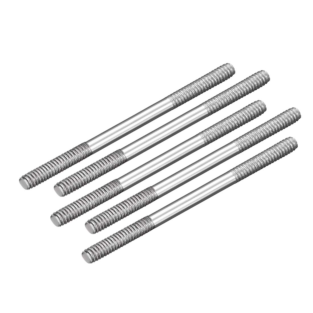 M2x35mm Pushrod Connector Stainless Steel Rod Linkage,for RC Boat,Car,Airplane,Helicopter,5pcs