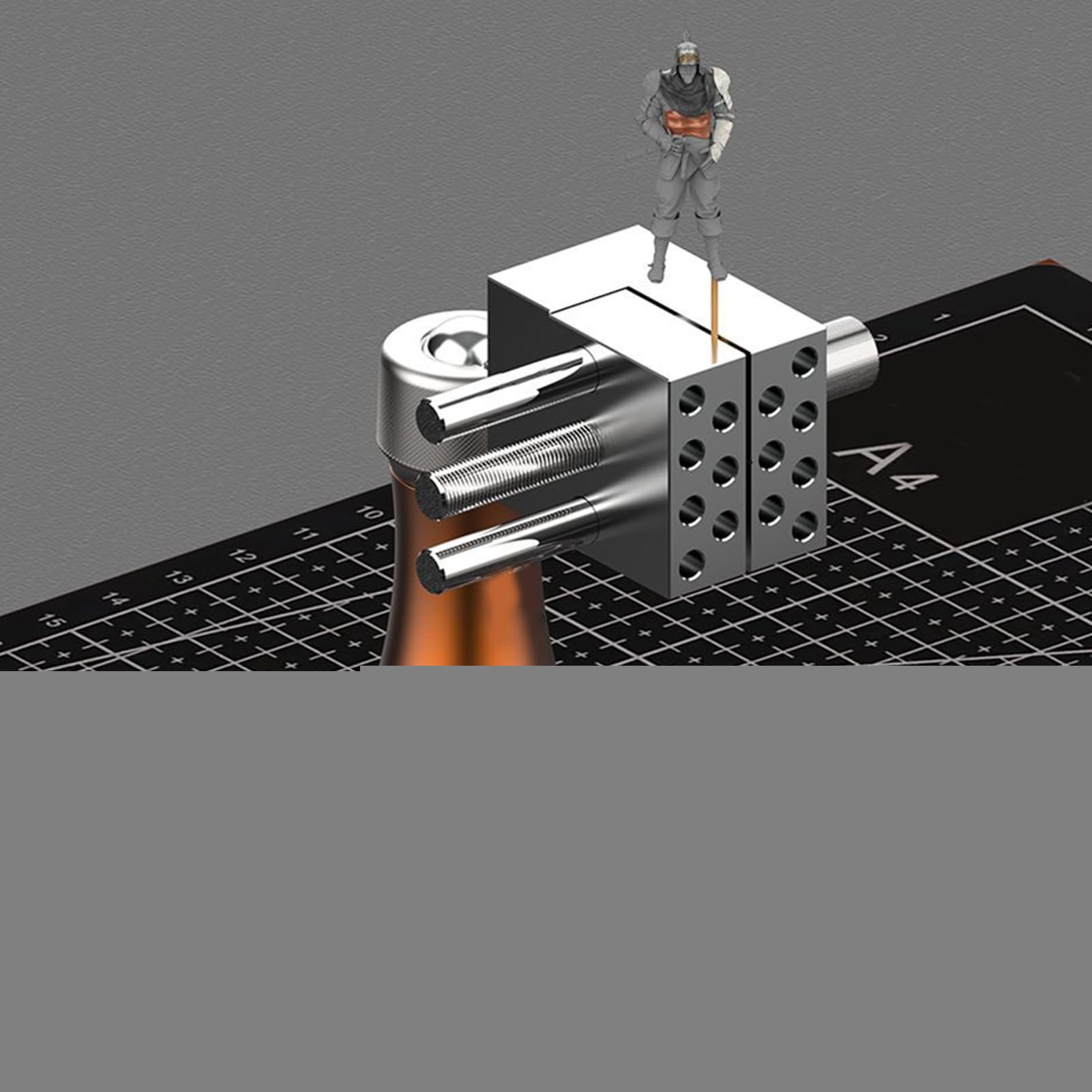 Mini | Morsetto da tavolo | Postazione di lavoro portatile per | lavori artigianali | per postazione di lavoro modellismo creazione di gioielli hobby artigianato modellismo elettronico