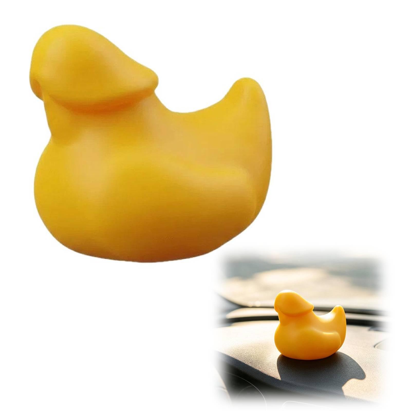 Funny Rubber Duck Dick, Humor Yellow Duck Prank Ornaments (1Pcs)