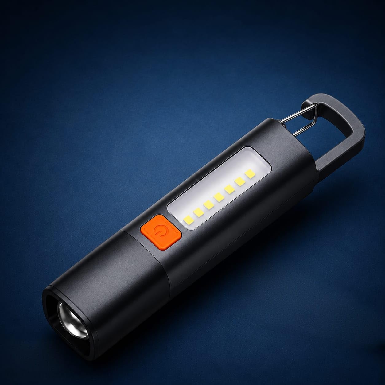 Eco Glow 2 Tactical Rechargeable Flashlight Torch | Super Bright LED with COB Side Light | Magnetic Base & Zoomable Focus | Pocket EDC Torch for Camping, Car Repair, Hiking & Emergencies-image-28