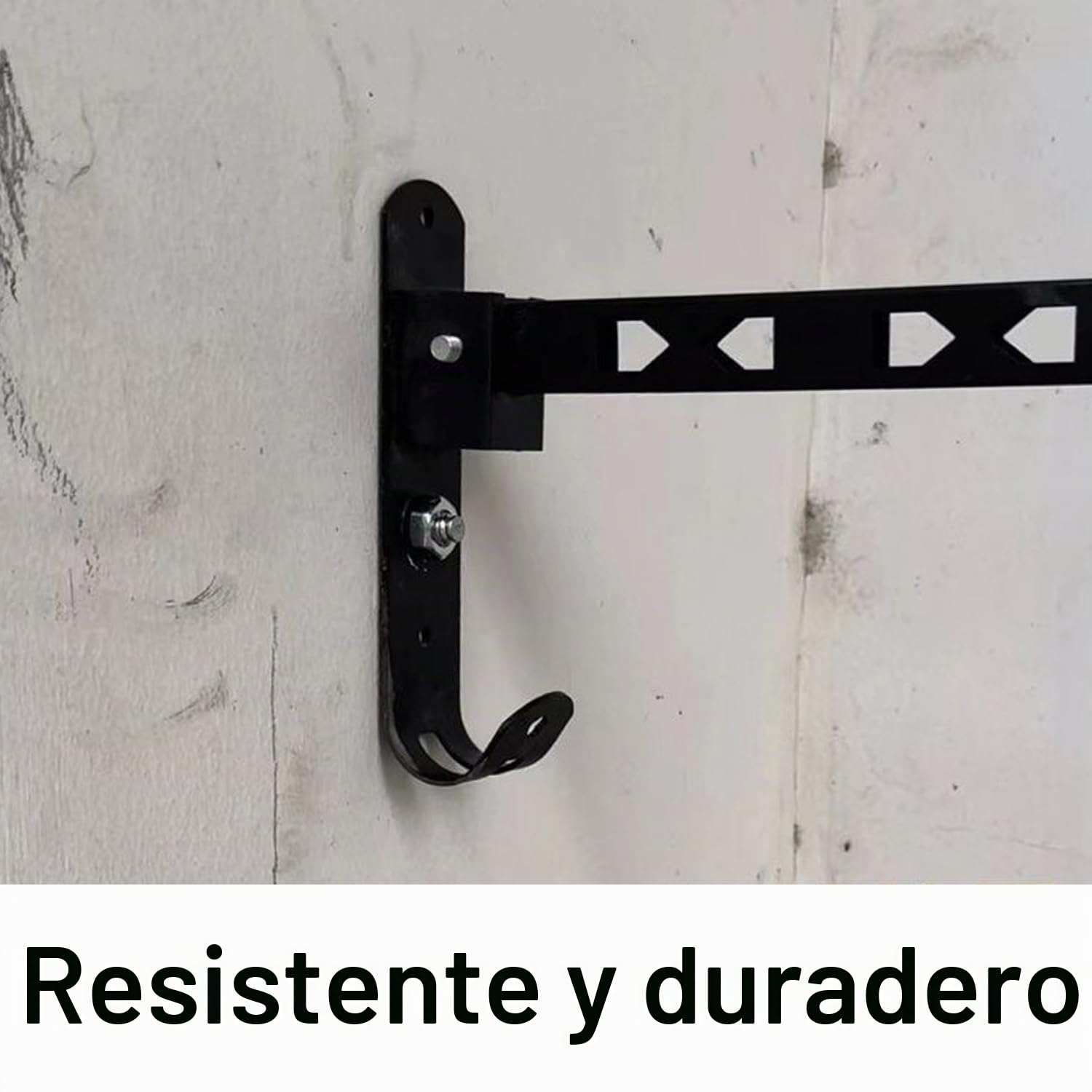 DLronwey 100 piezas de clavos redondos con tuerca de rosca M8 para pistola de clavos de hormigón, clavos de hormigón para fijación de paredes, dispositivo de ranurado para cables de techo de hormigón