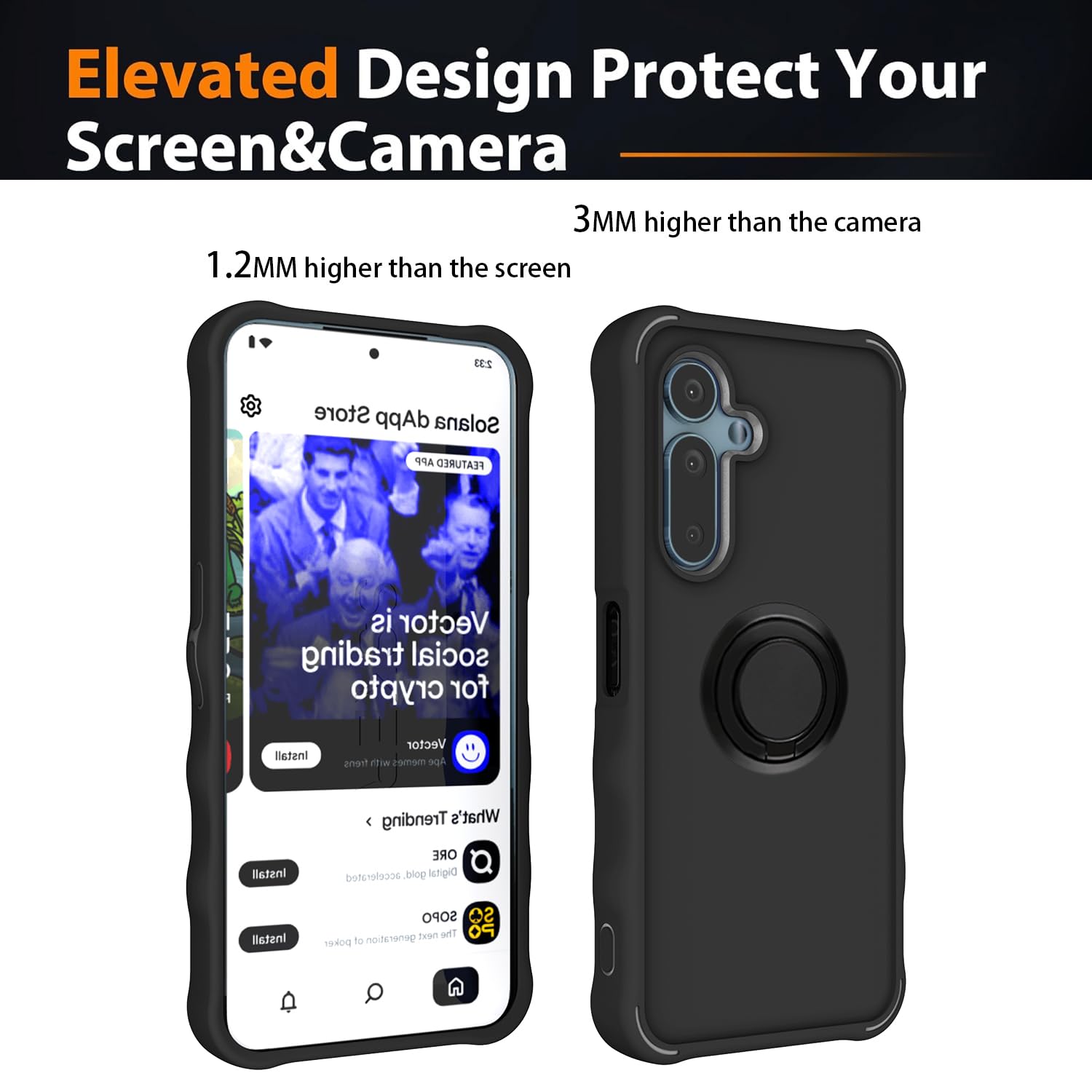 Amazon.com: jioeuinly for Solana Seeker Case Compatible for Saga 2