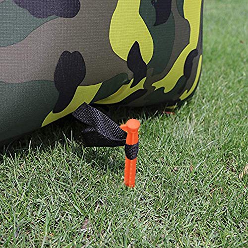8 Estacas para Tienda de Campaña para Camping, Juego de 8 Estacas de Plástico Resistentes de 8.8 Pulgadas miniatura 2
