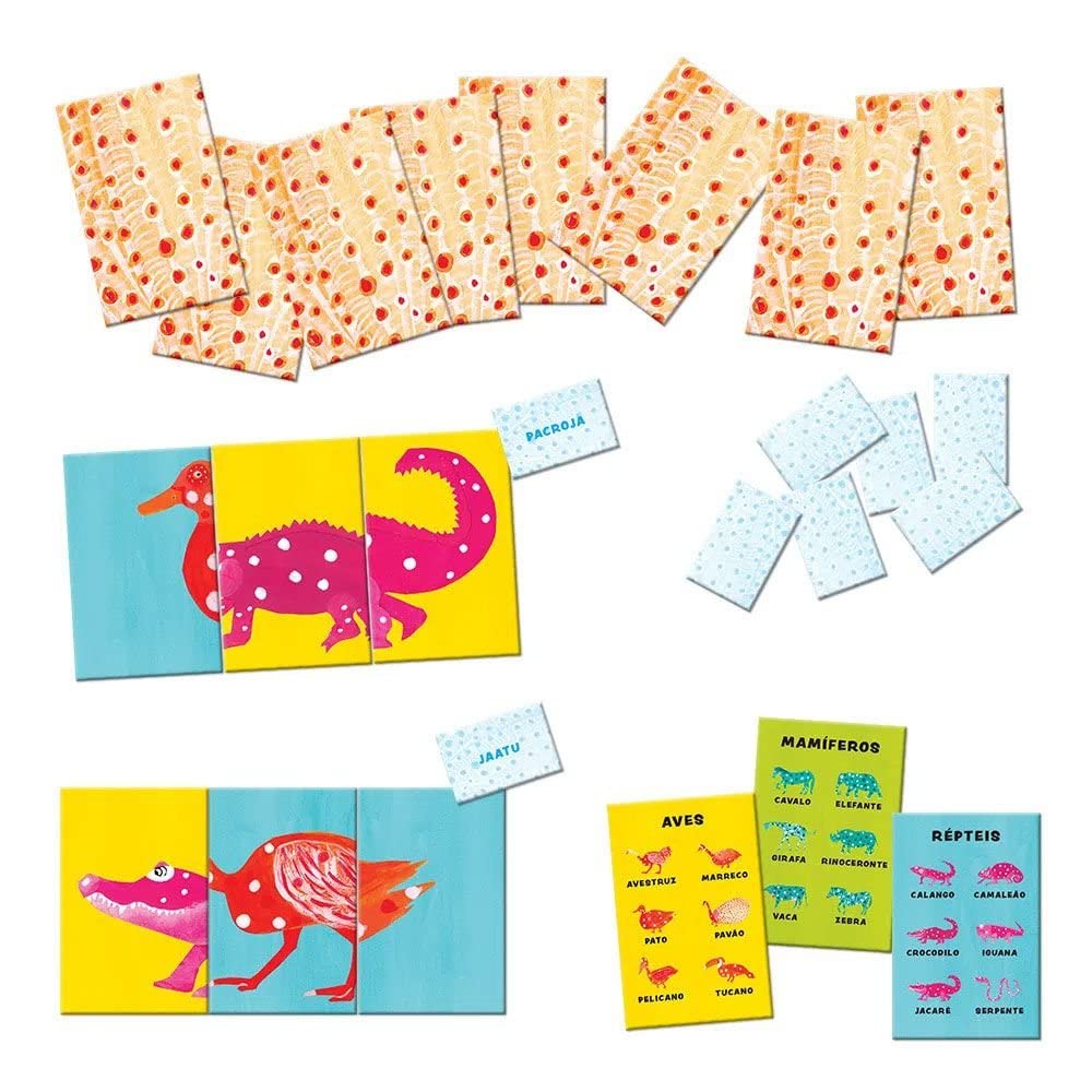 Estrela Cultural Editora Play: Animals in Verses & Cards