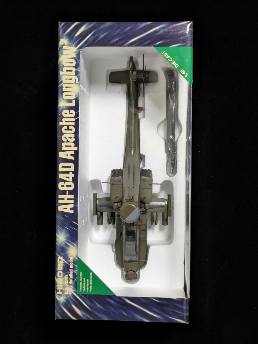 Amazon.co.jp: ヒロボー HIROBO 1/48スケール AH-64D アパッチ