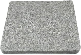 KOMINZZ Wool Ironing Mat for Quilting Wool Pressing Mat 10x10in Portable Quilting Ironing Pad Easy Press Wool Mat Felted Iron Board for Sewing Patchwork Seams Applique Dressmaking Crafts