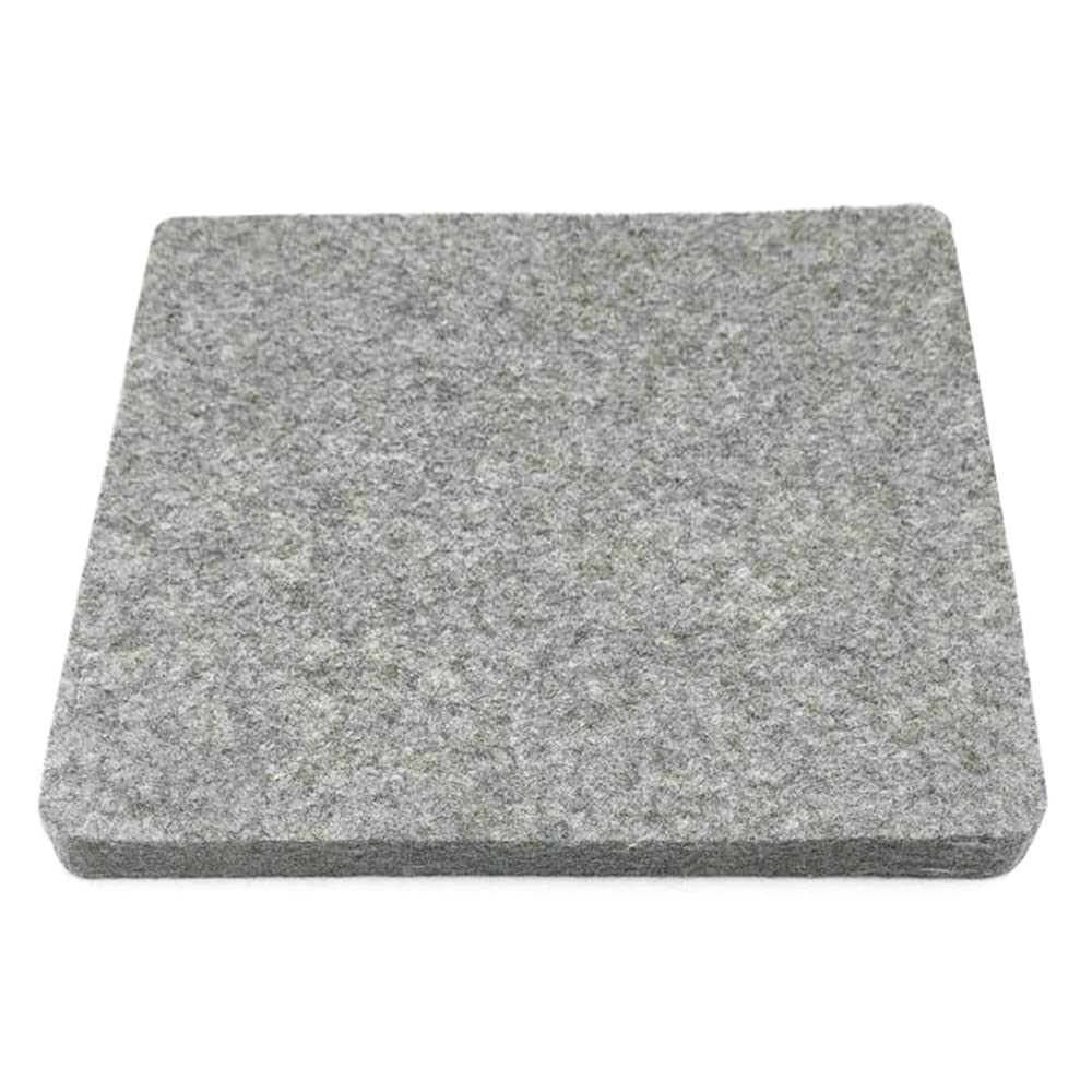 Wool Ironing Mat for Quilting Wool Pressing Mat 10x10in Portable Quilting Ironing Pad Easy Press Wool Mat Felted Iron Board for Sewing Patchwork Seams Applique Dressmaking Crafts