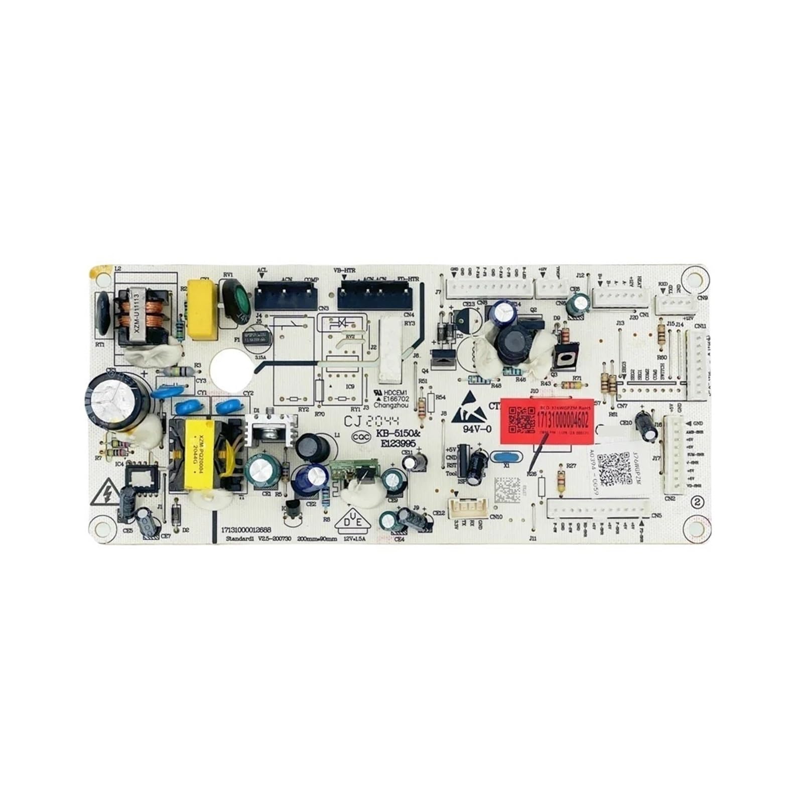 Compatible For Midea, Refrigerator Control Board BCD-326WGPZM Circuit PCB 17131000004602 Fridge Motherboard Freezer Parts