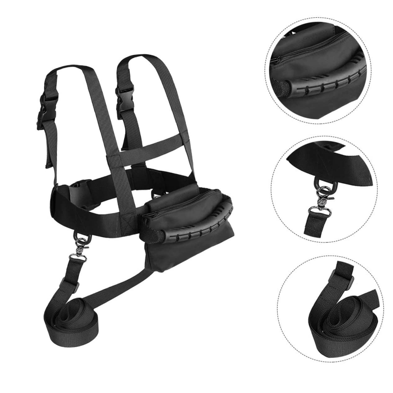 GAROZATION Ski Harness for Boys and Girls Boys and Girls Skiing Balance Belt Anti-Fall Straps Sturdy Nylon Polyester Skating Safety Harness