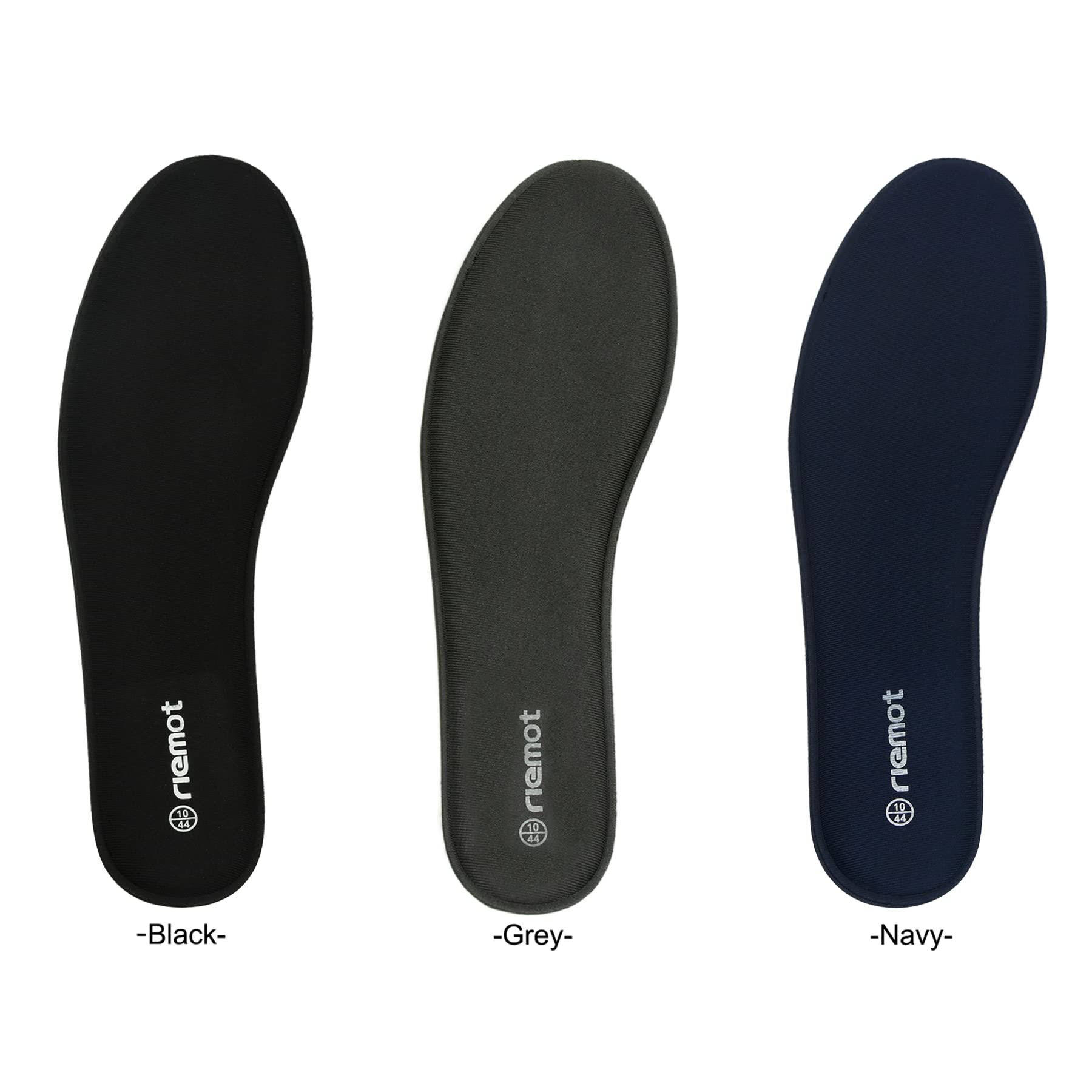 riemot Solette Memory Foam Uomo Donna, Soletta Scarpe per Stivali da Lavoro e Scarpe da Passeggio, Sport Solette per Assorbimento Degli Urti e Ammortizzazione, Soffice, Comfort38 39 40 41 42 43 EU