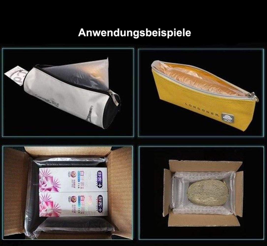 Luftpolsterkissen-Rolle 600 Meter 200 * 100mm Verpackungsmaterial ca. 6000 Luftpolsterkissen