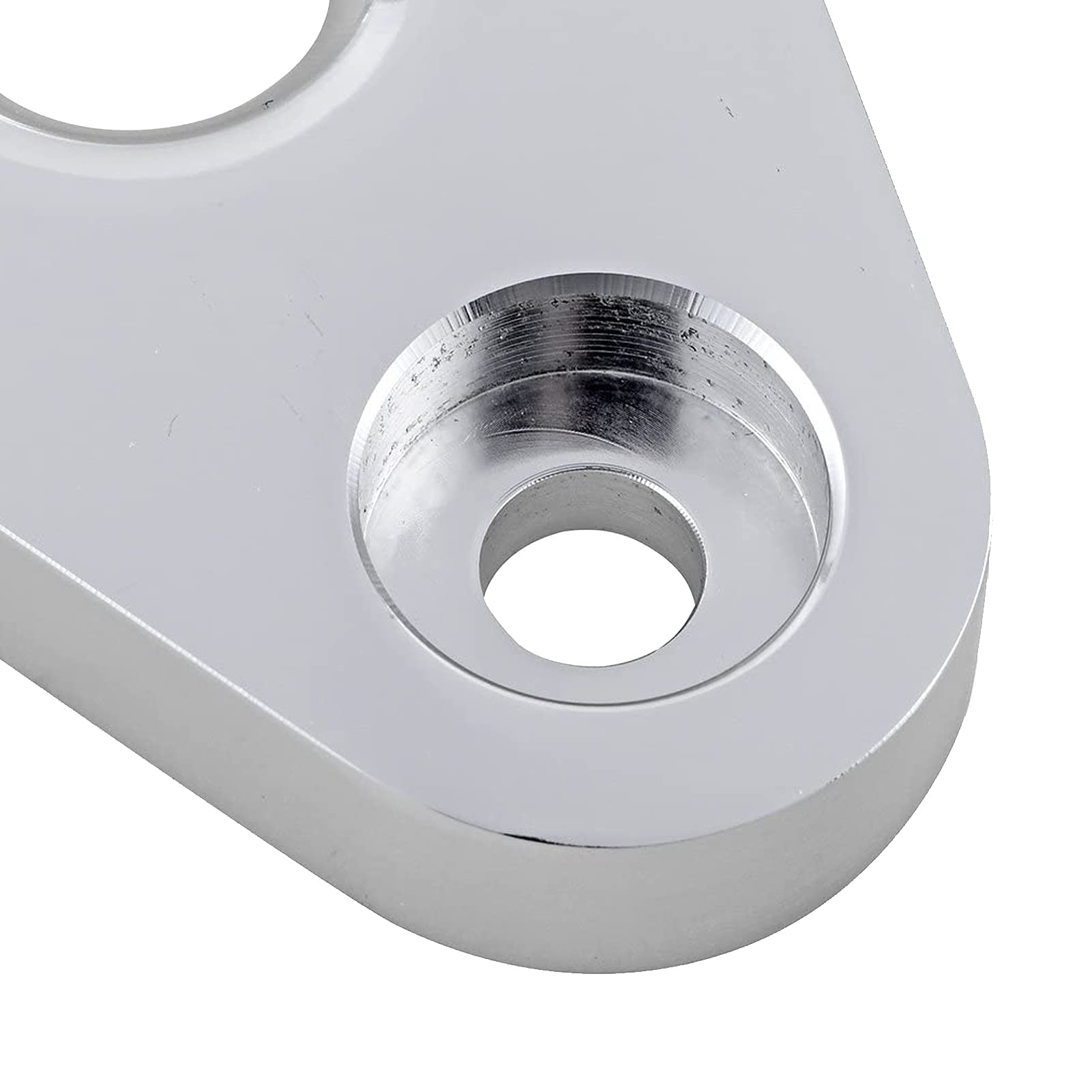 Ymiko Guide de Câble de Treuil Hawse en Aluminium, 254 Mm/10 Pouces 8000lbs à 15000lbs Guide de Corde de Treuil Hawse Fairlead pour Véhicule Tout-Terrain