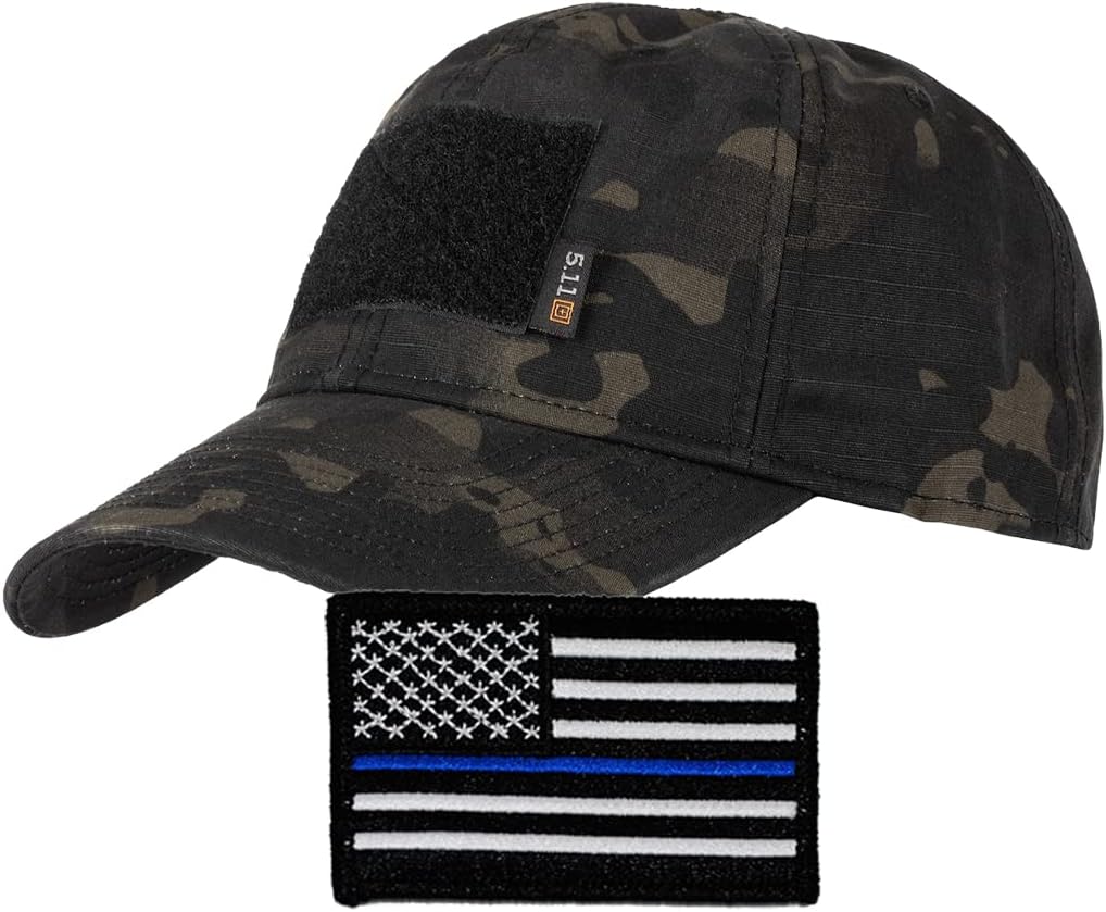 Gadsden and Culpeper 5.11 Flag Bearer Cap Bundle Multicam-Black