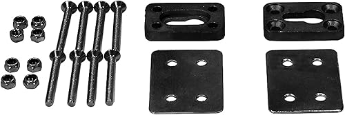 Miniatura 4 de Pit Posse 11017BK (6.5 pulgadas de ancho) - Calzo universal extraíble para motocicleta - Color negro - 5 años de garantía - 6.496 in - Fácil de