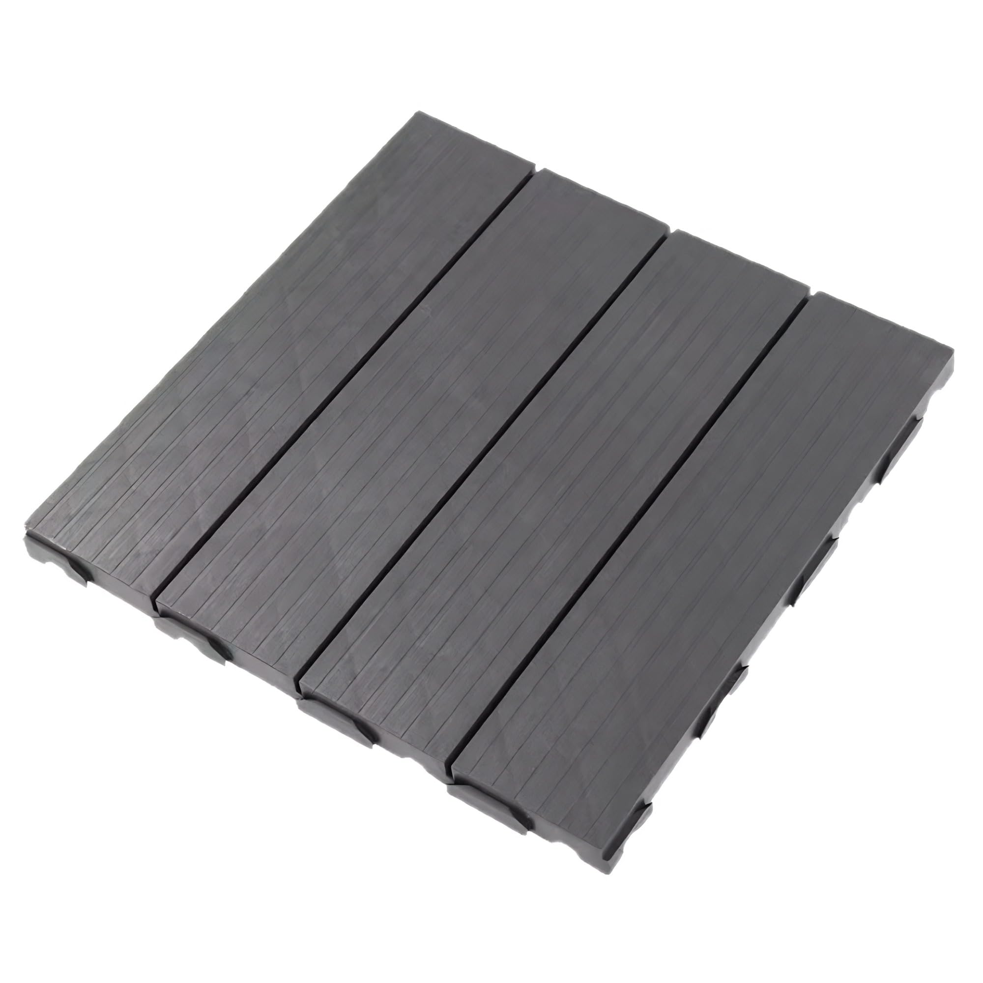 Coolpleasant WPC Composite Interlocking Decking Tiles with Click System