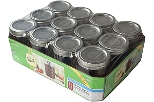 Ball 8oz Quilted Crystal Jelly Jars: The Perfect Addition to Your Canning and Storage Needs