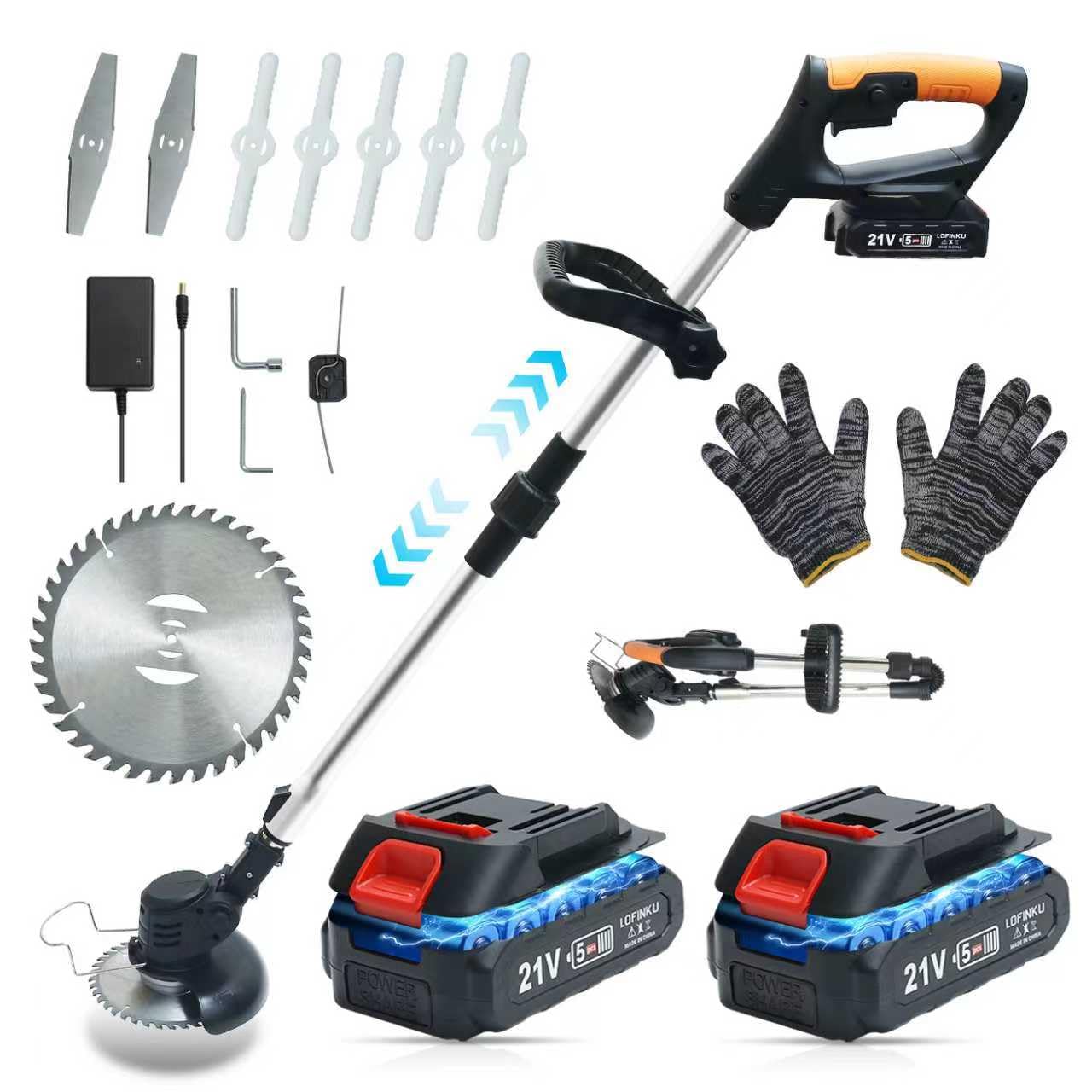 Amazon.co.jp: 草刈り機 充電式草刈機 コードレス バッテリー