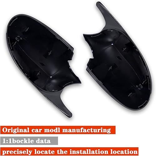 Miniatura 2 de Cubiertas del espejo lateral de la puerta para la tapa de visión trasera de los coches para la serie 3 E81 E82 E83 E87 E90 E92 E93 Sedan 2005-2008