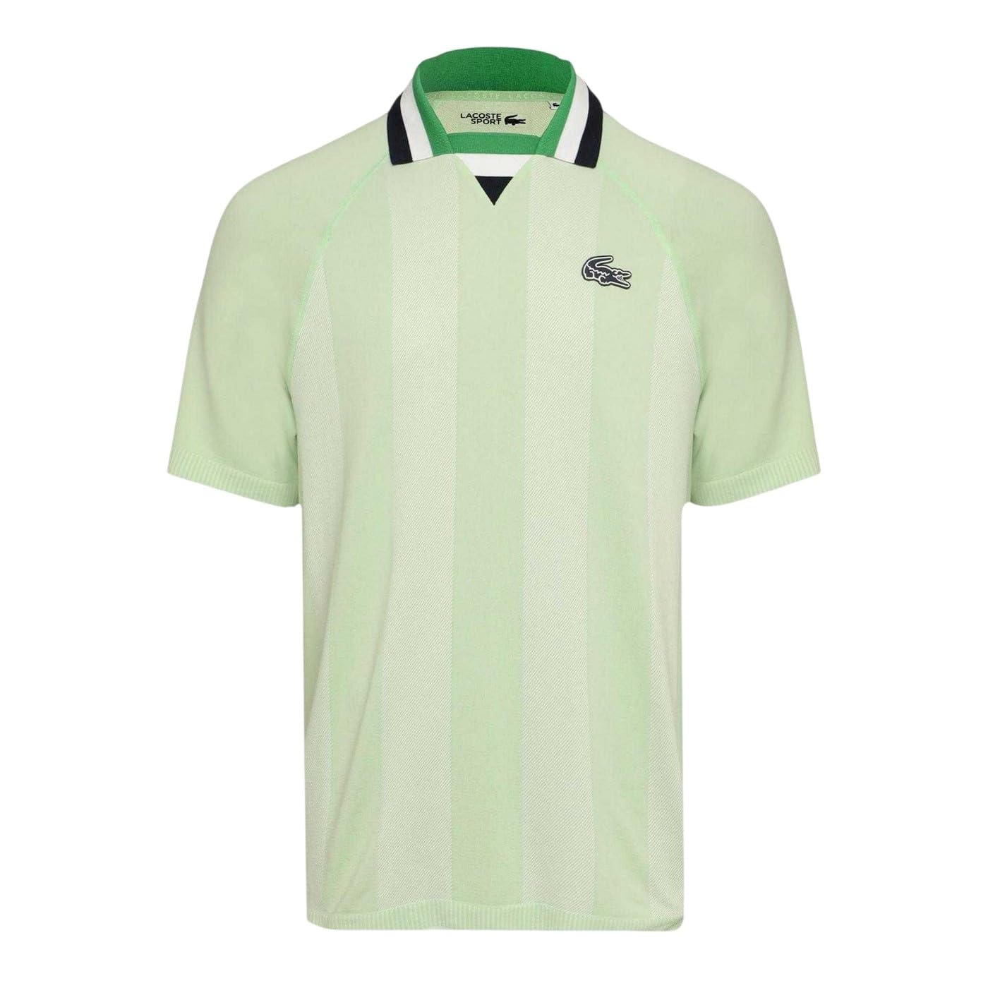 Lacoste Polo Homme Sport Vert pâle/Blanc PE 2022