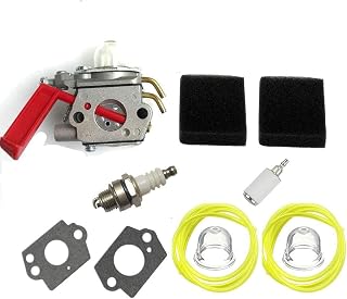 Carburetor Carb & fuel line fitler & spark plug For ZAMA C1U-H47 Homelite K100 K300 K400 ST2527 ST2537S UT-15164 UT-15169 UT-20758 UT-20760 UT-20769 Trimmer