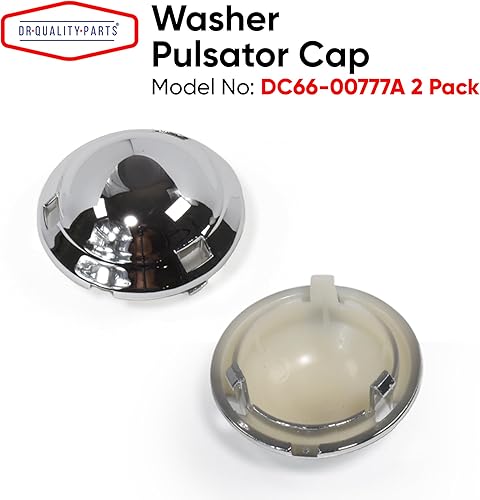 Miniatura 2 de Tapón pulsador de lavadora DC66-00777A - Ajuste exacto - Compatible con los modelos de lavadora Samsung 5788799, 3282678, AP5788799, PS8753312