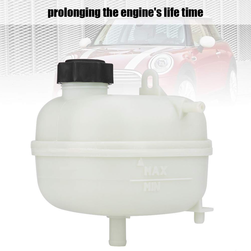 Auto Ausgleichsbehälter, Ausdehnungsgefäß Motor, Kühlerausgleichsbehälter Automotor Kühlmittel Ausgleichsbehälter Vorsatzflasche mit Deckel für MINI R52 R53 S 17137529273