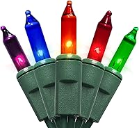 Vista 9 de MULTI-SPARKING Luces de Halloween Naranjas 35 Unidades - Mini Luces de Cadena Incandescentes Naranjas para Interiores/Exteriores, Decoraciones