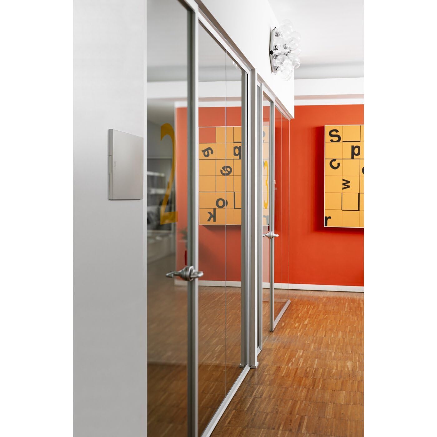 Boîtier encastrable pour maçonnerie avec bornier – Tableau électrique 12 modules DIN (1 x 12), ultra fin 11 mm, style moderne et élégant, IP40, rail DIN, pour rénovation d'appartements, sable
