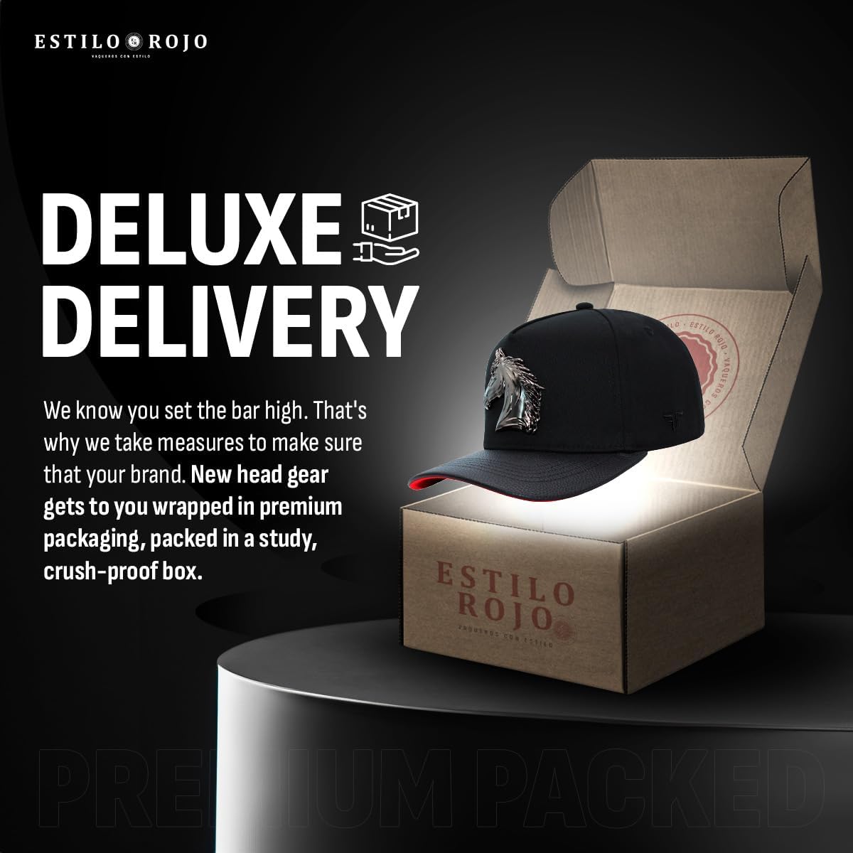 Culiacan Premium Black The Horse Hat - Black Baseball Hats for Men and Women, Ball Caps for Men for Any Occasion, Gorra para Hombre Ajustable, Black Snapback Cap - Adjustable Size - Image 6