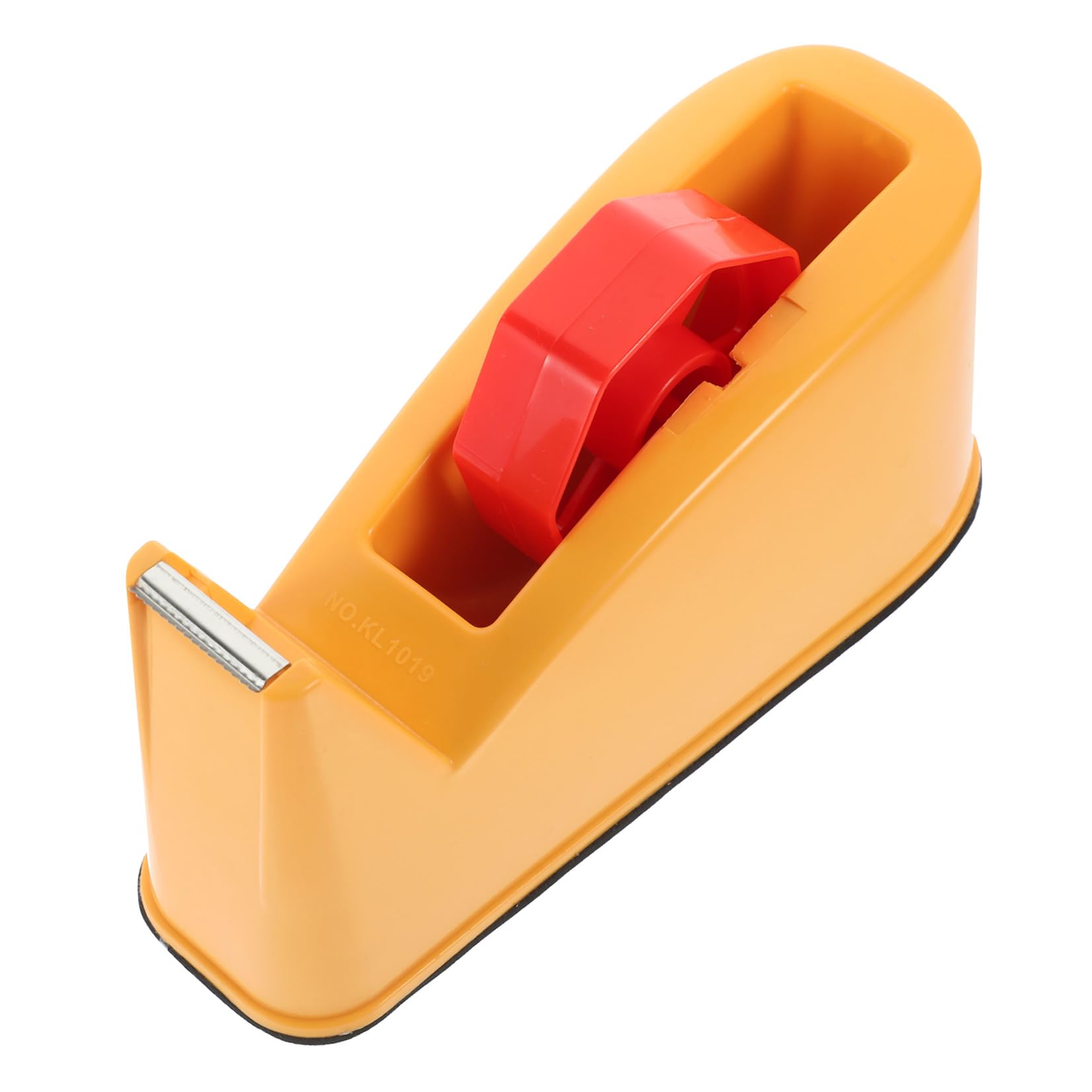 Gadpiparty Dispenser Manuale per Nastro Adesivo con Taglierina Utensile Versatile per Ufficio e Design Ergonomico e Resistente per Cartoni e Pacchi Casual Colore Casuale