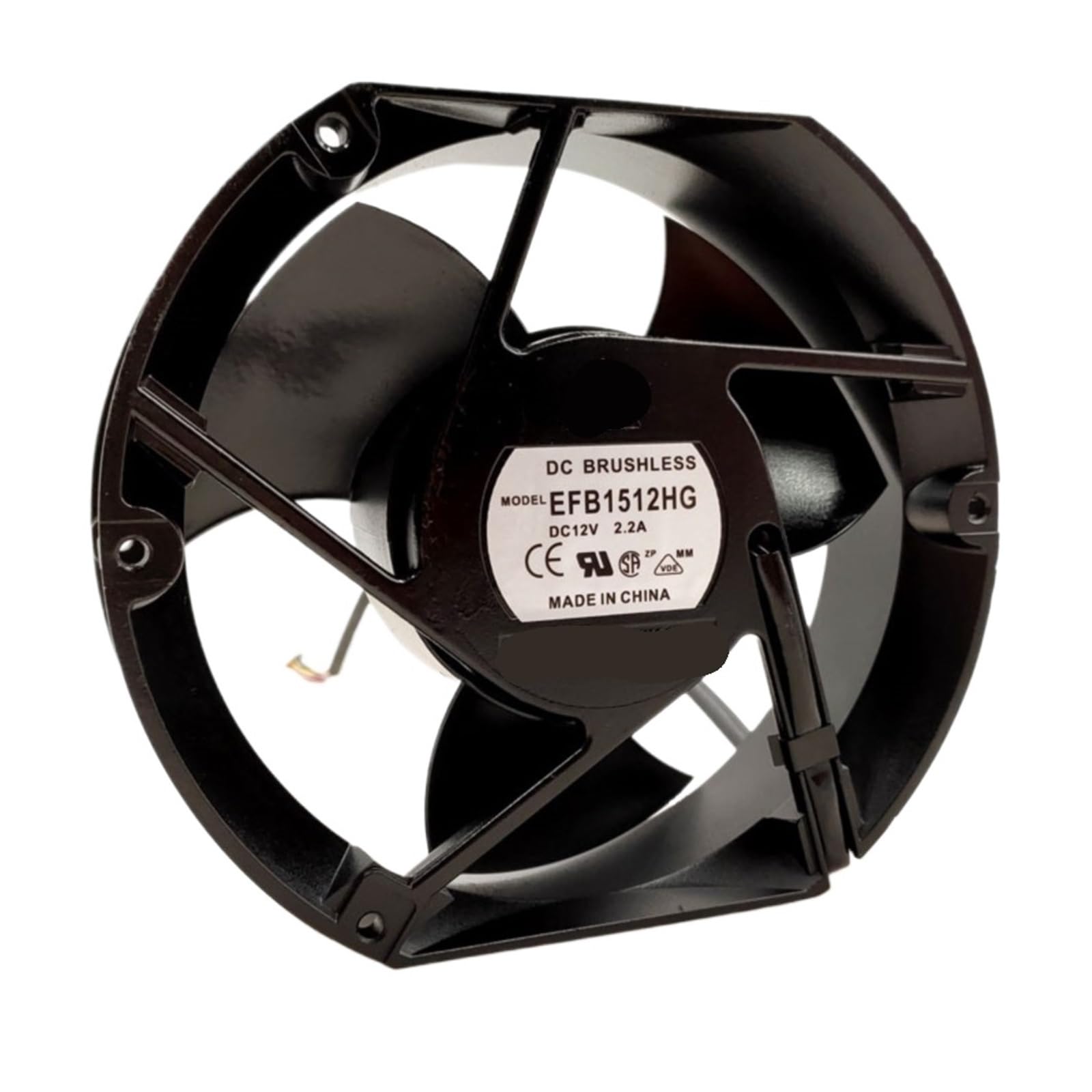 YMUGUEGH EFB1512HG 12V 2.2A 17cm Cooling Fan