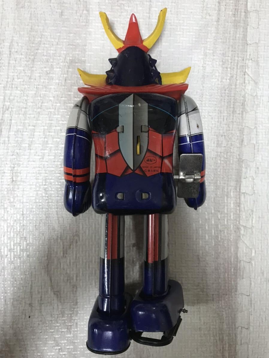 珍品]ポピー あるくあるく ゼンマイロボット 勇者ライディーン ブリキ