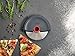 Joseph Joseph Disc Easy-Clean Pizza Wheel, Grey/Red