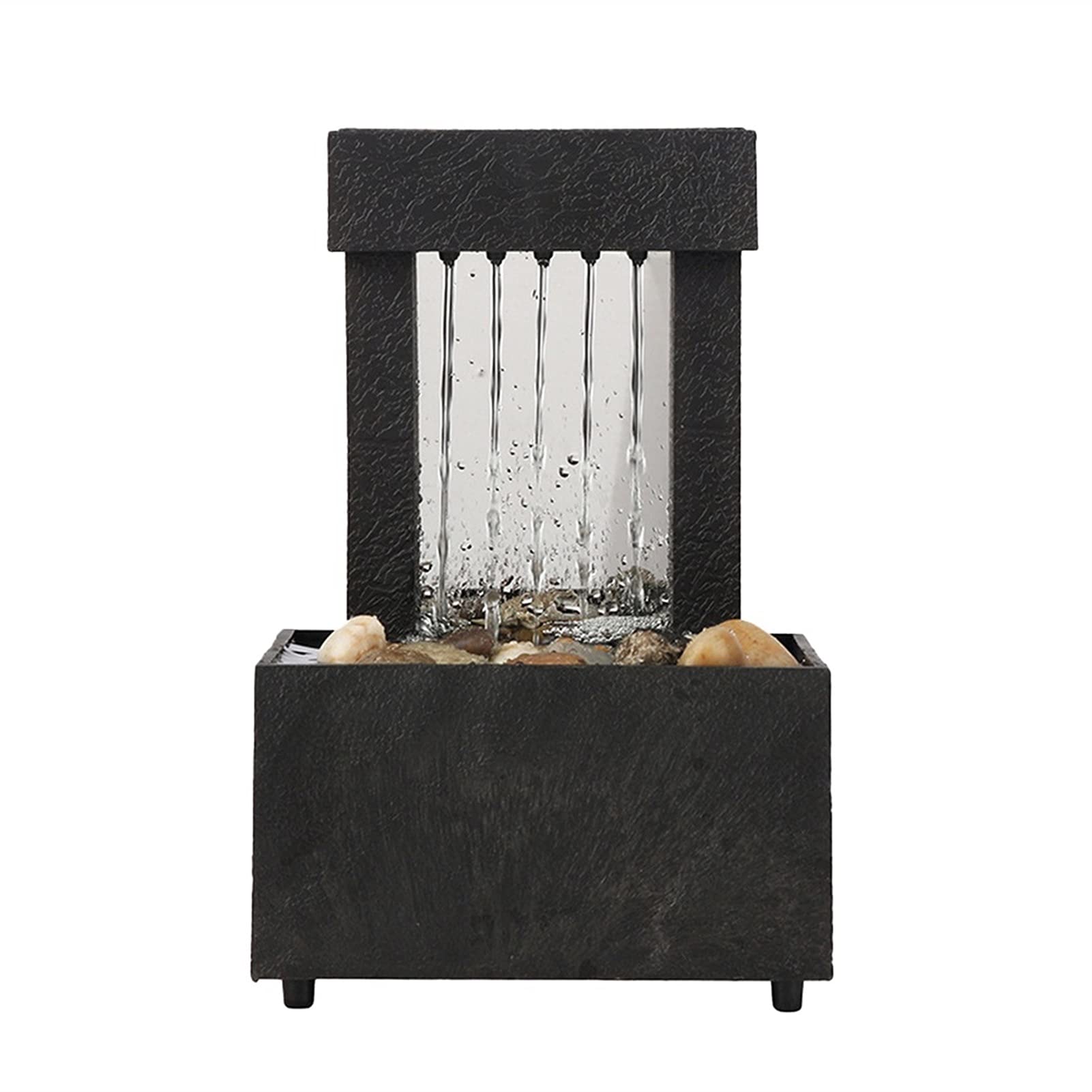 Fuente de agua ABS para interiores y adornos de escritorio para el hogar