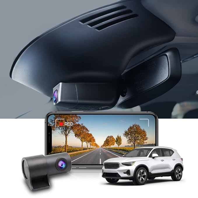 Fitcamx 4K Dash Cam Compatible with Volvo XC40