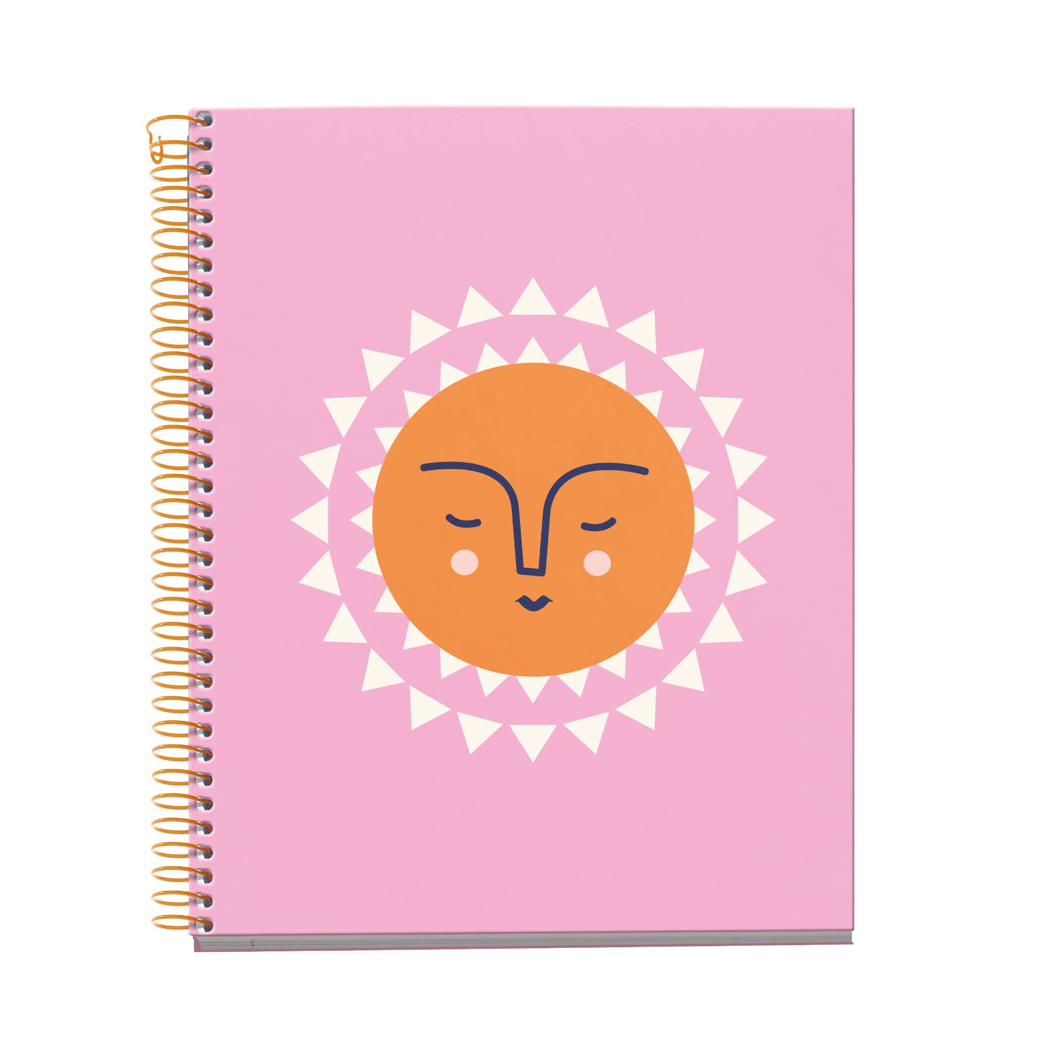 Miquelrius, A5 Notebook, 4 Colour Stripes, Horizontal Ruled 7 mm, 120 Sheets of 70 g/m², Spiral, Ruled Notebook