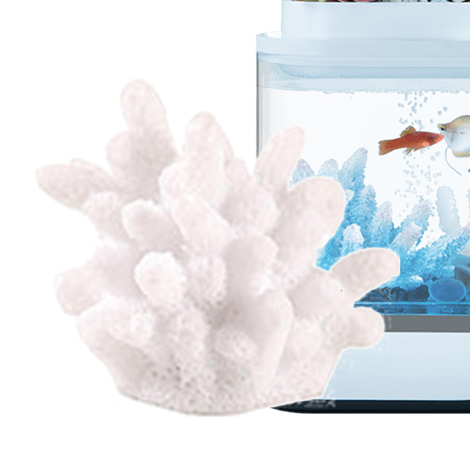Künstliche Seekoralle für Handwerk – kleine Korallenornamente, Landschaftsdekoration, Korallenlandschaftsdekoration für Aquarienbüros, Tierterrarien und