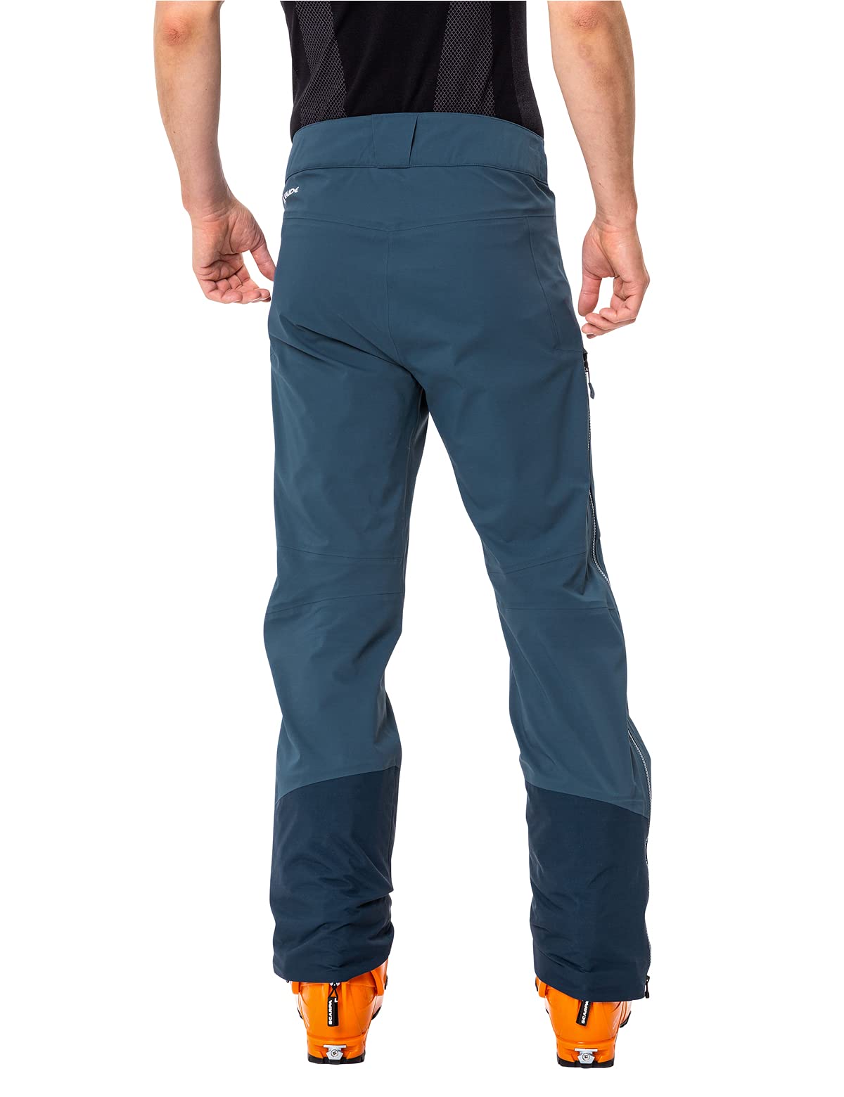 VAUDE Monviso 3-Lagen Skitourenhose Trekkinghose Wanderhose Herren schwarz schwarz
