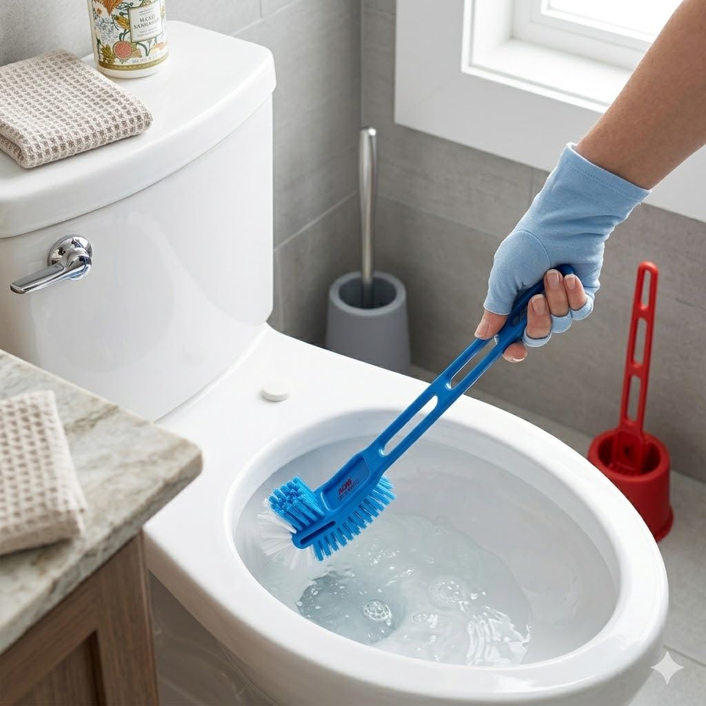 AIR O MATIC Double Hockey Large Toilet Brush (PACK OF 2) 3
